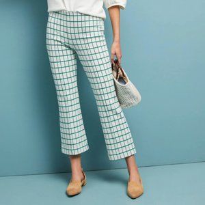 Anthropologie Essential Crop Flare Pants